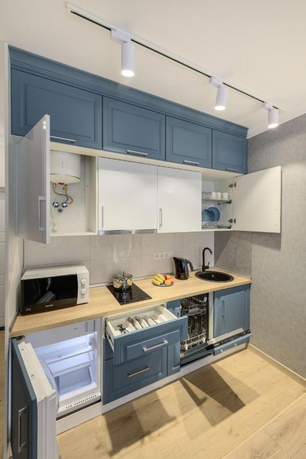 Modern New Cozy Apartment Kvartet Railway Station Kiev Exterior foto