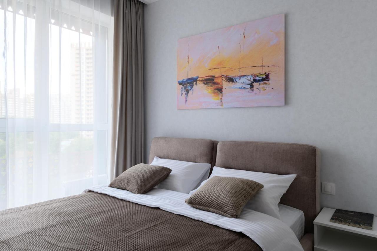 Modern New Cozy Apartment Kvartet Railway Station Kiev Exterior foto