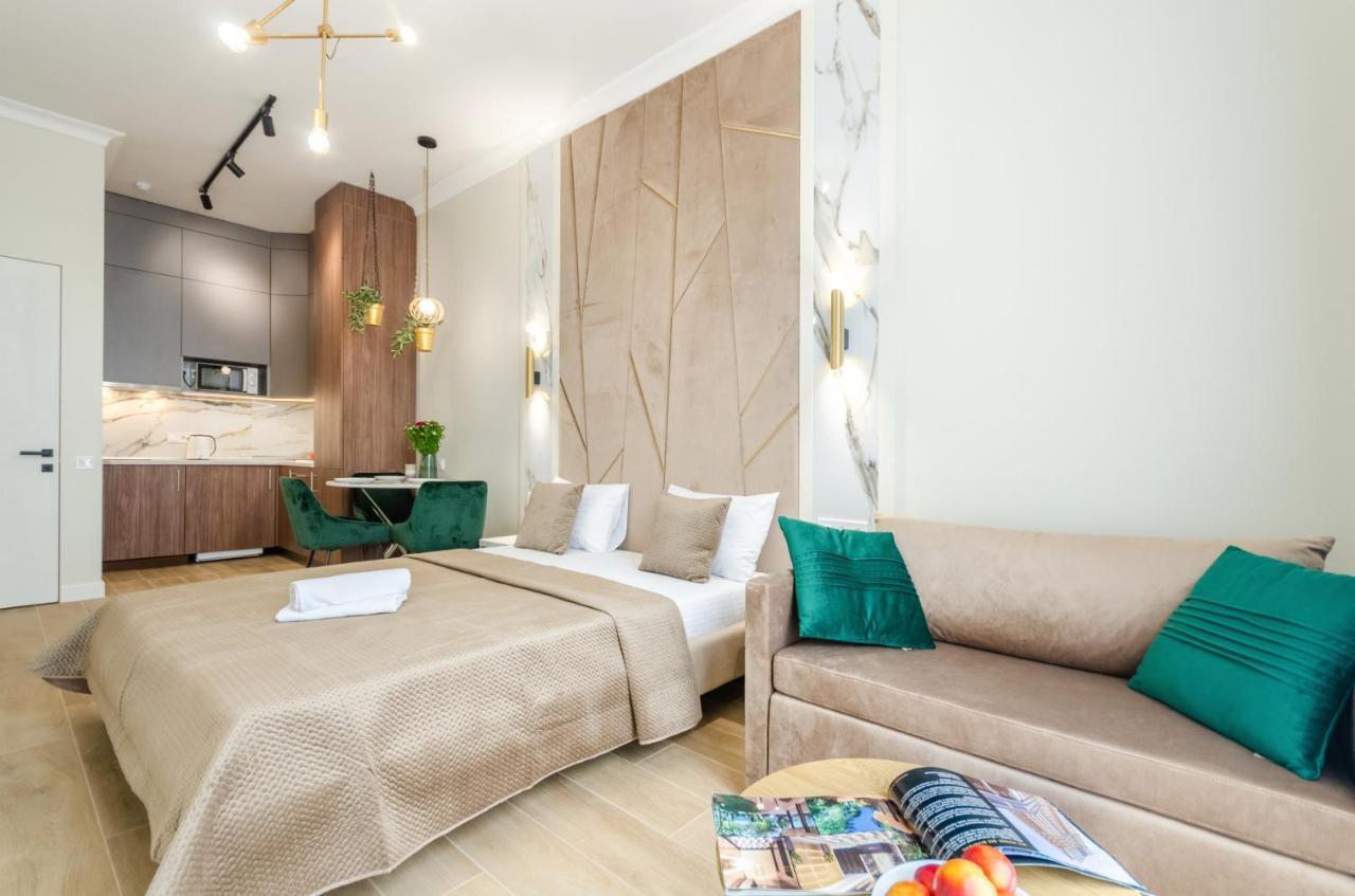 Modern New Cozy Apartment Kvartet Railway Station Kiev Exterior foto
