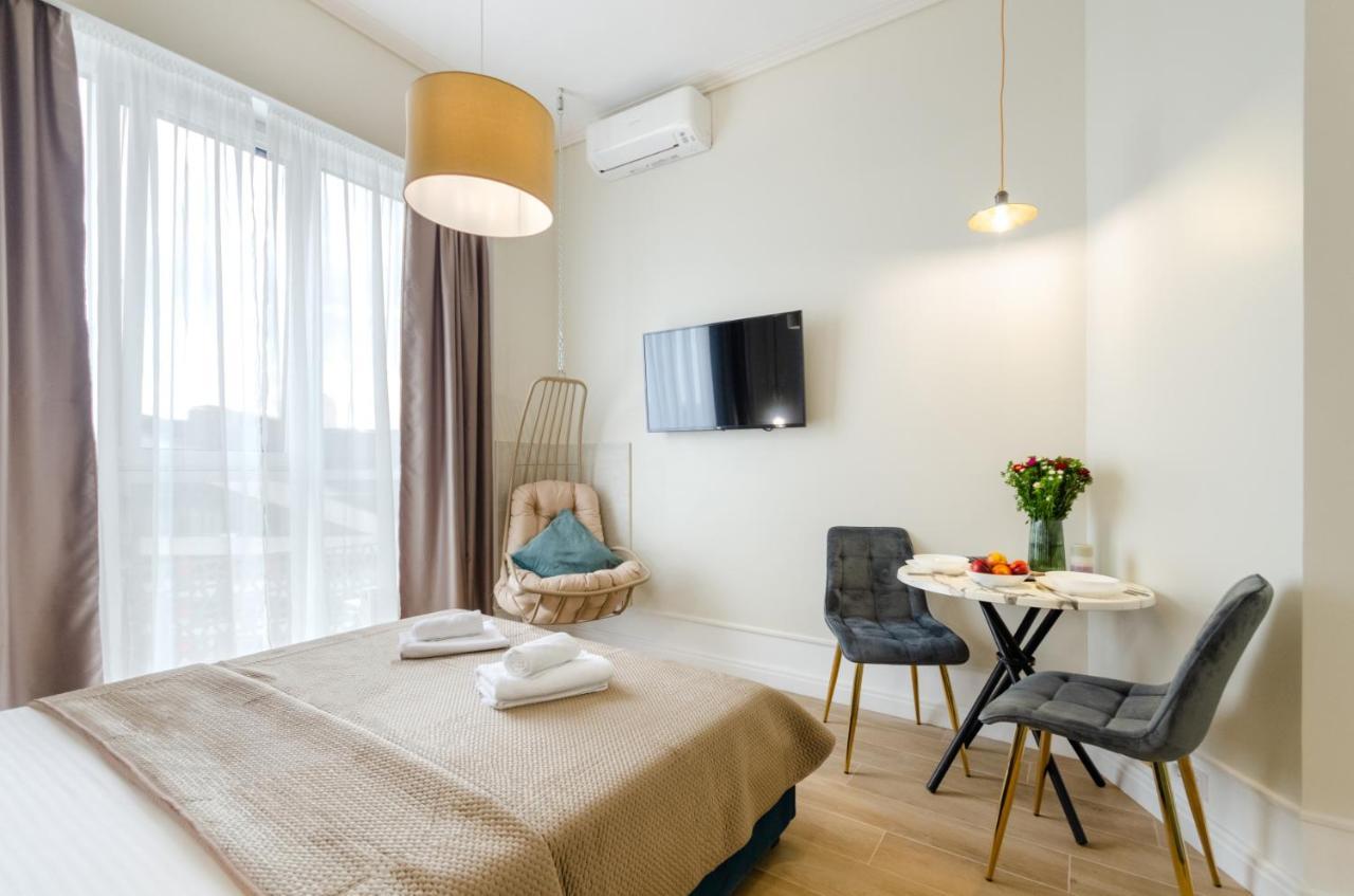 Modern New Cozy Apartment Kvartet Railway Station Kiev Exterior foto