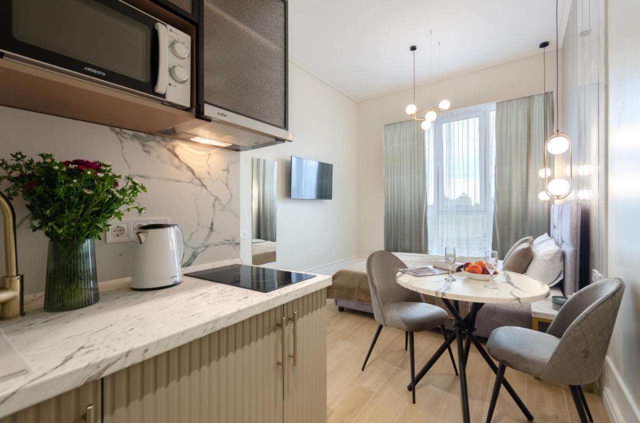 Modern New Cozy Apartment Kvartet Railway Station Kiev Exterior foto